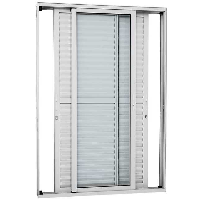 Porta-Balcao-de-Correr-Aluminio-216x120x13cm-3-Folhas-Moveis-Vidro-Inteirico-Alumifort-Sasazaki-1530461