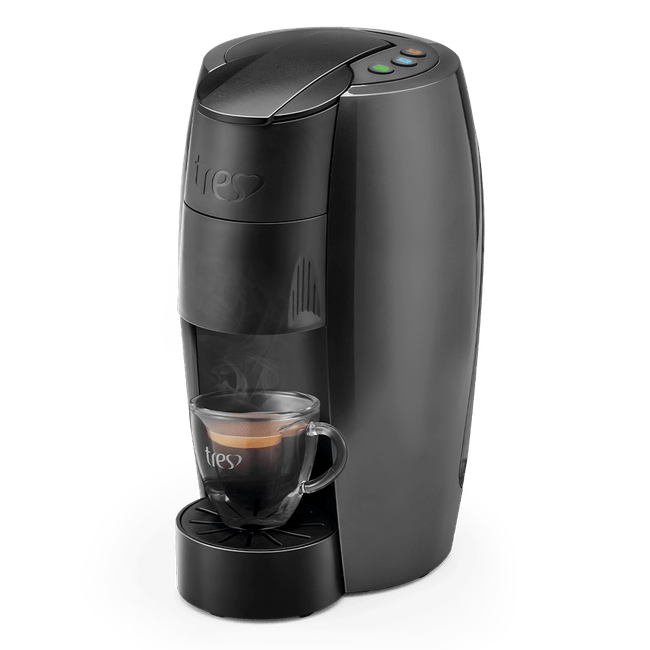 Cafeteira Espresso Tres Lov Carbono 220V 3 Corações