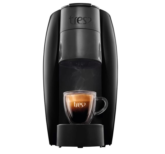Cafeteira Espresso Tres Lov Preta 220V 3 Corações
