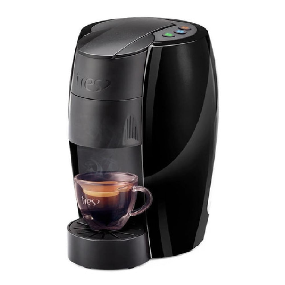 Cafeteira Espresso Tres Lov Preta 220V 3 Corações