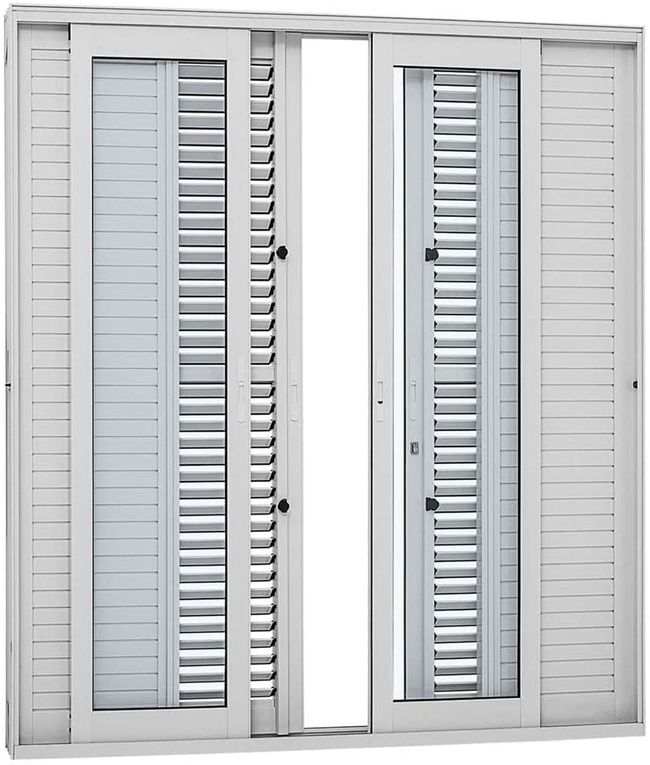 Porta-Balcao-de-Correr-Aluminio-Sasazaki-6-Folhas-Multiflex-Vidro-Temperado-Aluminium-2165cmx2505cm-Branco-1080580