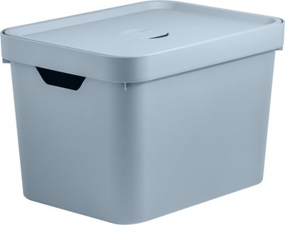 Caixa-organizadora-cube-M-com-tampa-18-litros-azul-glacial---Ou-1741179