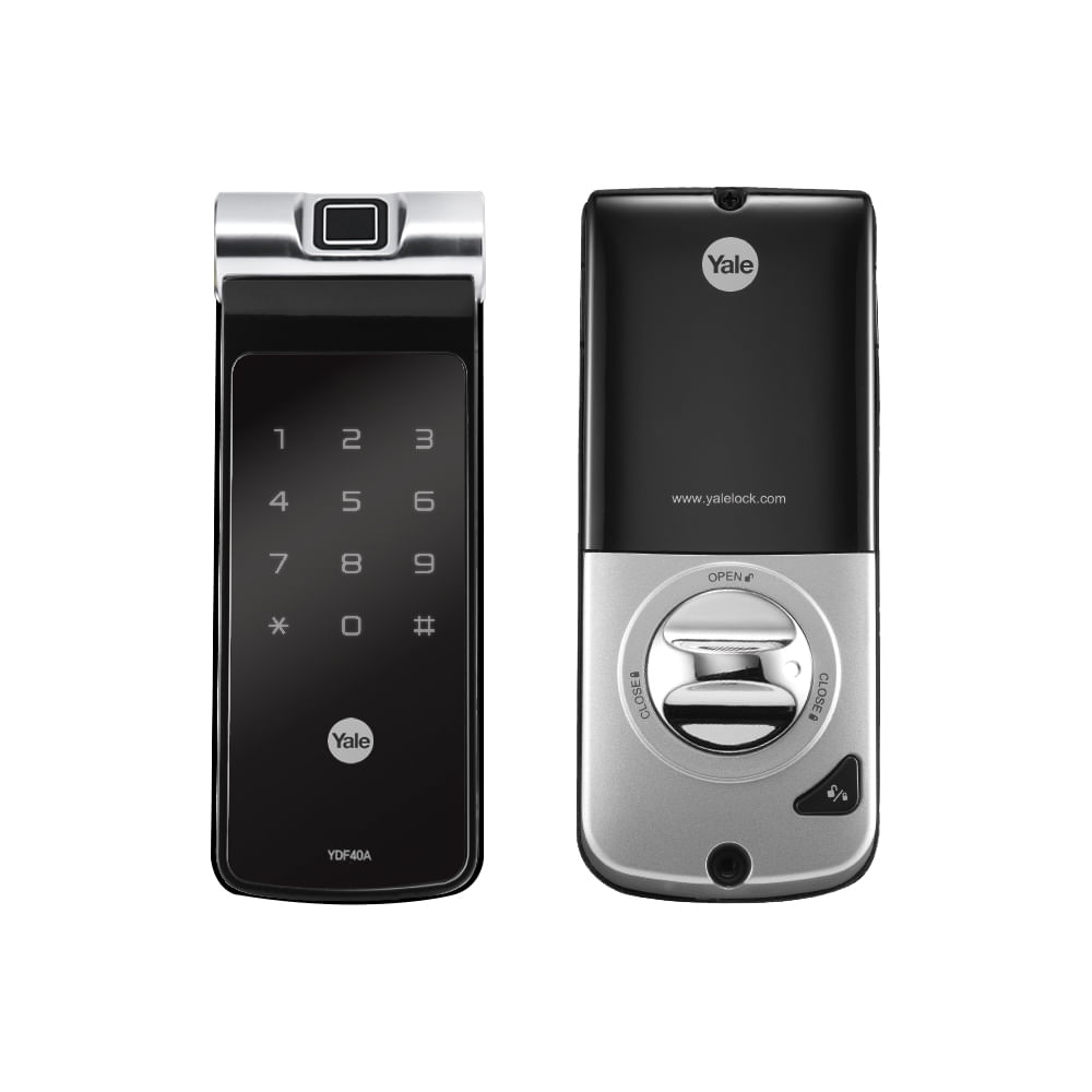 Fechadura Biométrica de Embutir YDF 40 Assa Abloy