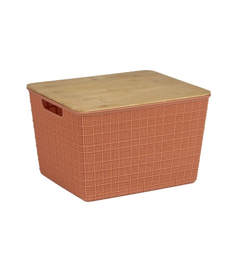 Caixa-organizadora-com-tampa-de-bambu-18l-terracota--Oikos-2374048