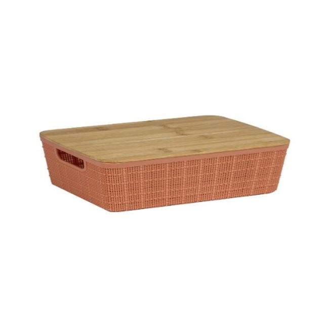 Caixa-organizadora-com-tampa-de-bambu-4l-terracota-Oikos-2374102