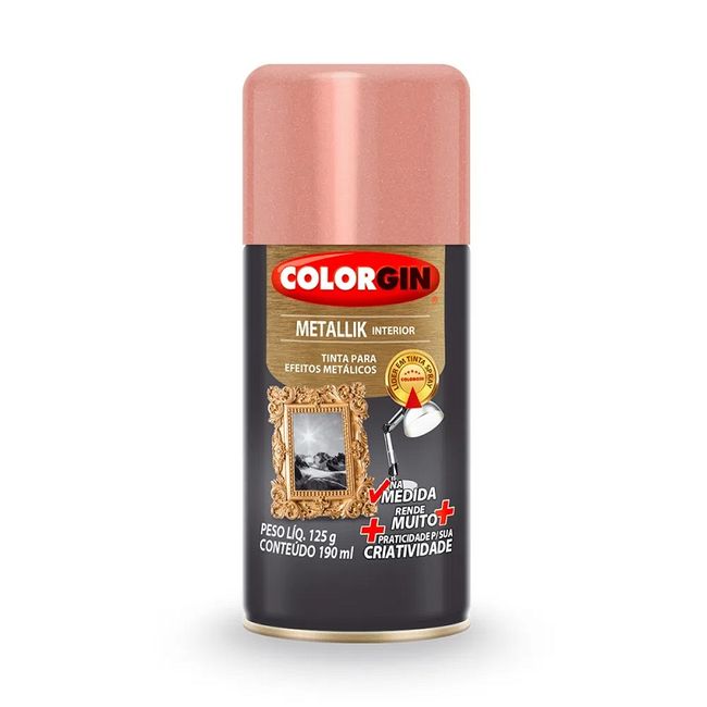 Spray metallik rose gold 190 ml