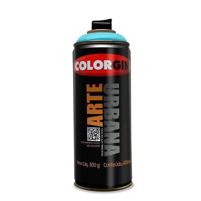 Tinta spray arte urbana azul ceu 400ml 923 colorgin