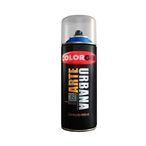 Tinta spray arte urbana azul miro 400ml 926 colorgin
