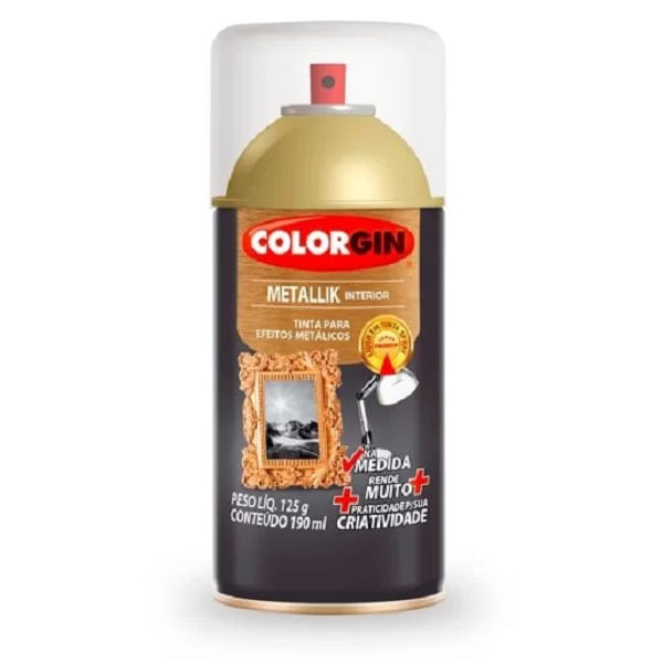 Spray metallik verniz incolor 190 ml