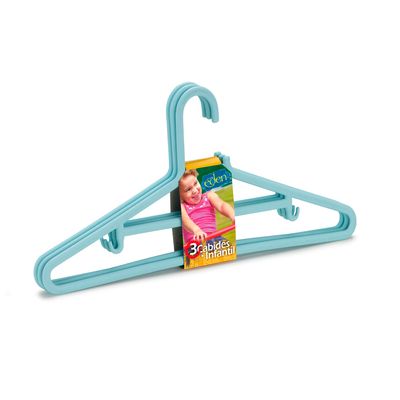 Cabide infantil Arthi unidades de plástico sortido