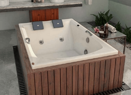 Banheira Carina dupla G2 P1 Jacuzzi