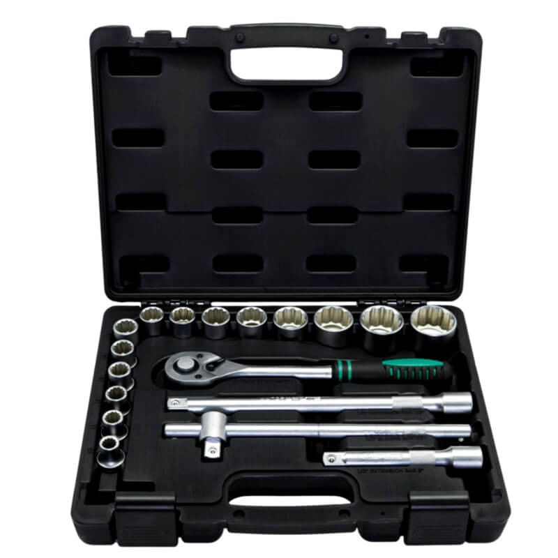 Soquete de encaixe 1/2" 18 peças Matrix ToolsWorld