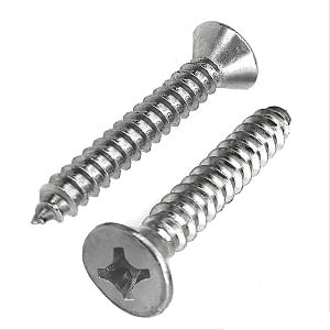 Parafuso Atarraxante Inox Cabeça Chata 5,5 X 50mm 4 Peças Fixtil