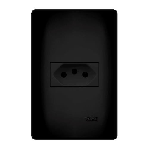 Tomada 2p t 20a/250v/preta Fame