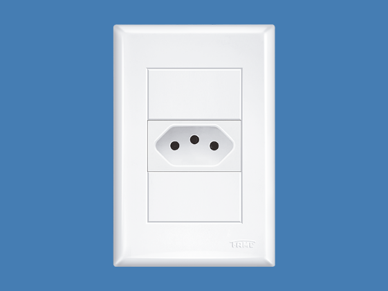 Tomada padrao 2p t 10a/250v Fame