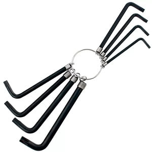 Jogo De Chave Torx 9Pc- T10,15,20,25,27,30,40,45,50 Oxidade C/Anel