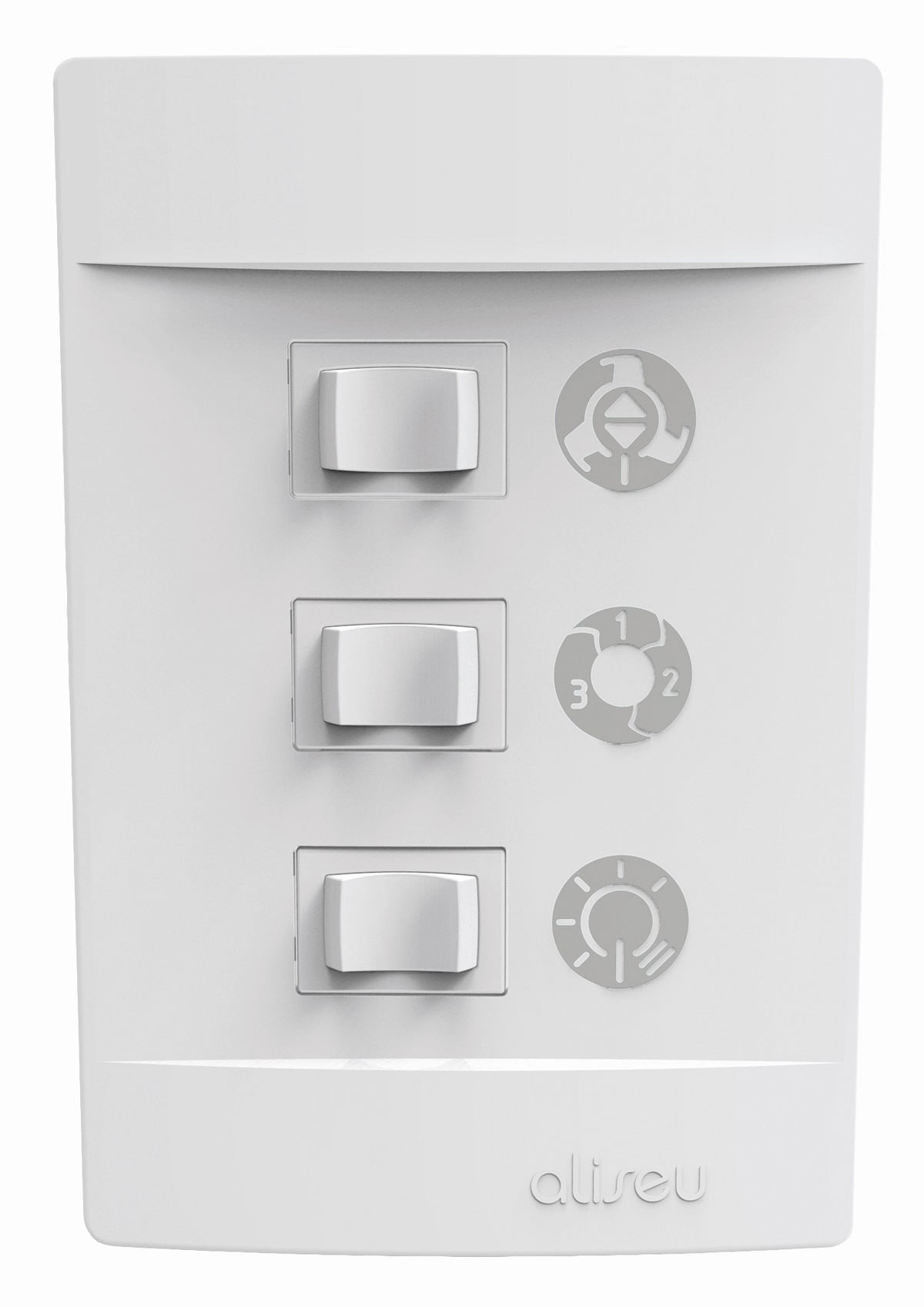 Ventilador de teto com 3 pás Terral 127V branco Aliseu