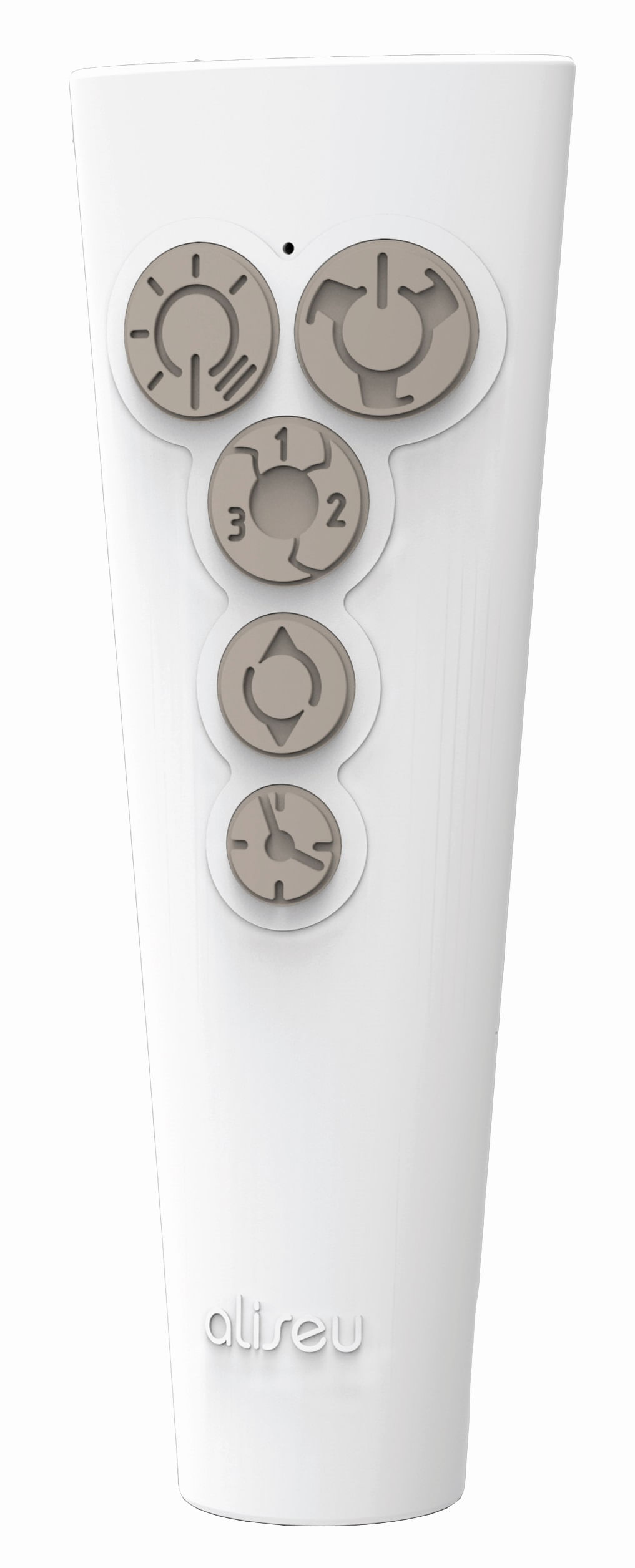 Ventilador de Teto 127V 90cm com Controle Remoto Branco Wave Aliseu