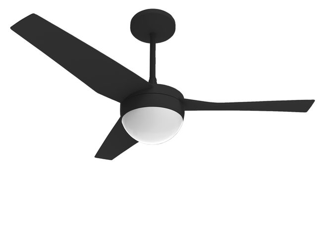 Ventilador de Teto Aliseu Jet  3 pás 220V 140W Black Piano