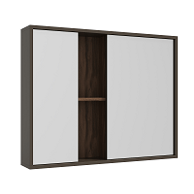 Espelheira-Atenas-terracota-com-marrom-80cm-Darabas-2382504
