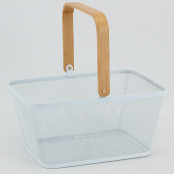 Cesta-Retangular-Wire-Branca-30X22Cm-2343240