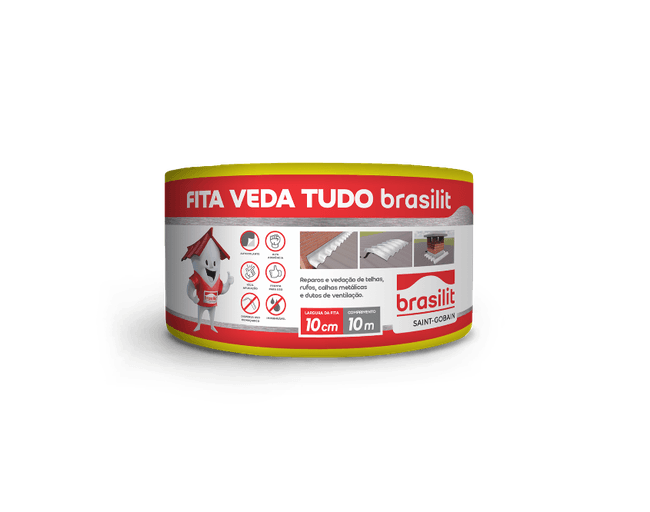 Fita Veda Tudo Brasilit 10Cm  Sleeve