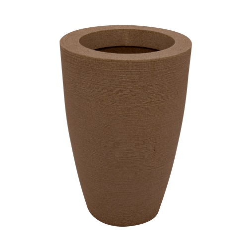 Vaso De Plástico Cone Grafiato Pote 45 Argila Vasap
