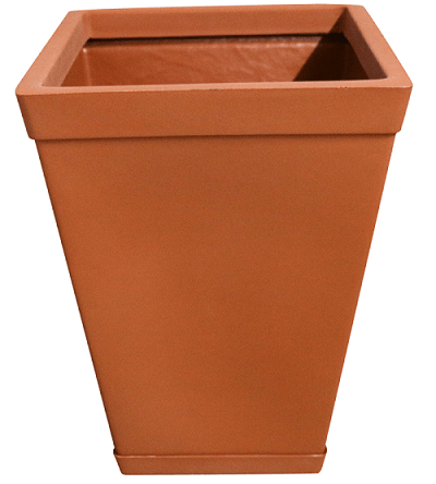 Vaso Trapezio Classico 55 Terracota