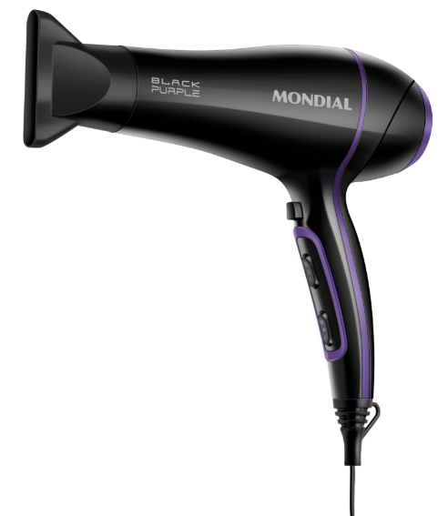 Secador De Cabelos, Mondial, 220V, 2000W, Preto - Scn-01