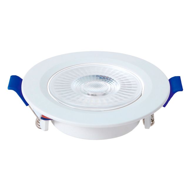 Spot LED Embutir Redondo Branco 8W Bivolt 6500K - Blumenau