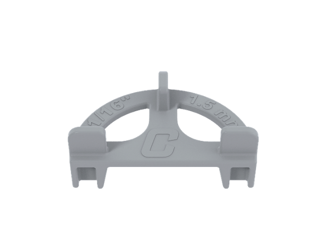 Espaçador Duplo Tipo "T" - 1,5mm X 5,0mm (1/16" X 3/16") Cortag