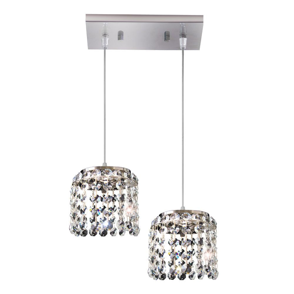 Pendente-redondo-Llum-de-aco-inox-para-2-lampadas-cabo-ajustavel-de-1m-cristal-Milano-1619624