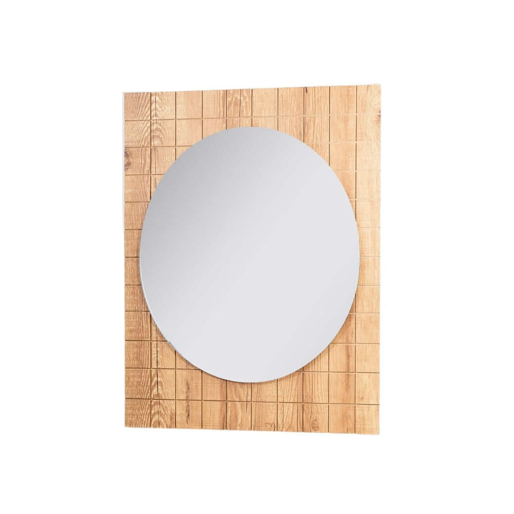 Espelheira Floripa 80Cm Amêndoa Corso