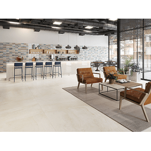 Porcelanato Pierre Belle Blanc Polido 120X120cm Caixa com 2,87 m² Retificado Portobello