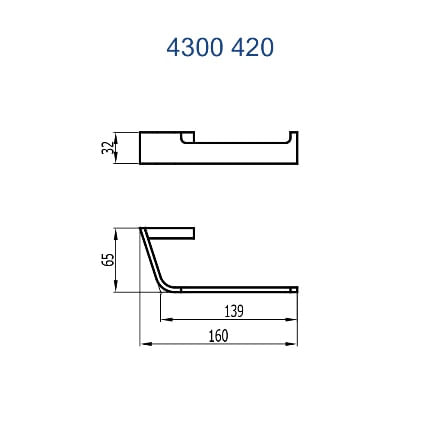 Papeleira sem cobertura 4300 gl420