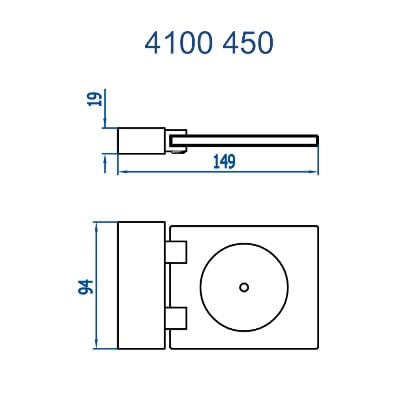 Saboneteira parede 4100 ge450