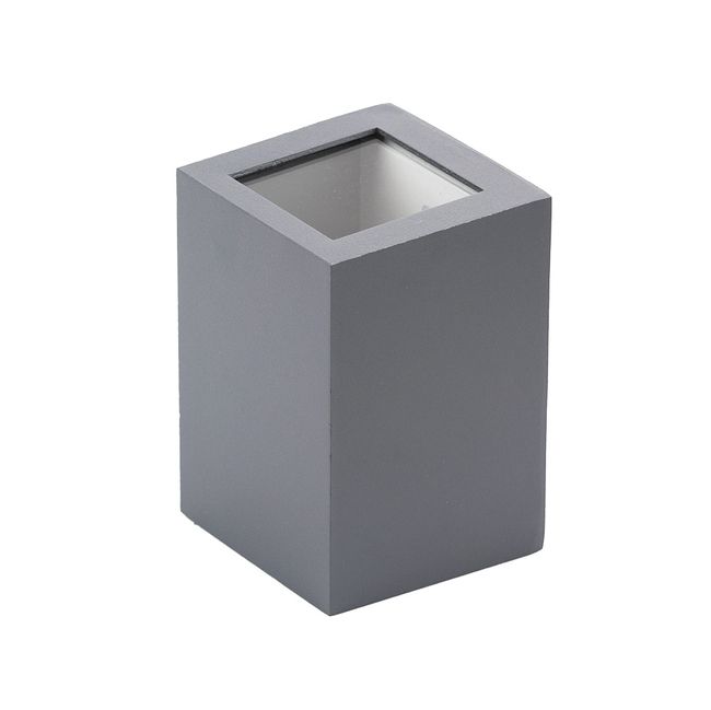 Arandela Frankfurt 125mm AL 2 Fachos G 1xG9 Cinza Concreto Blumenau Iluminação