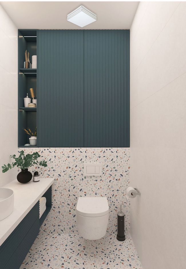 Plafon quadrado Tualux para 1 lâmpada 20W Bilbão 18x18cm espelho branco