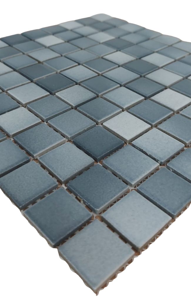 Porcelanato Pastilha 2,5x2,5cm Caixa com 8 Peças Nevasca Jatobá