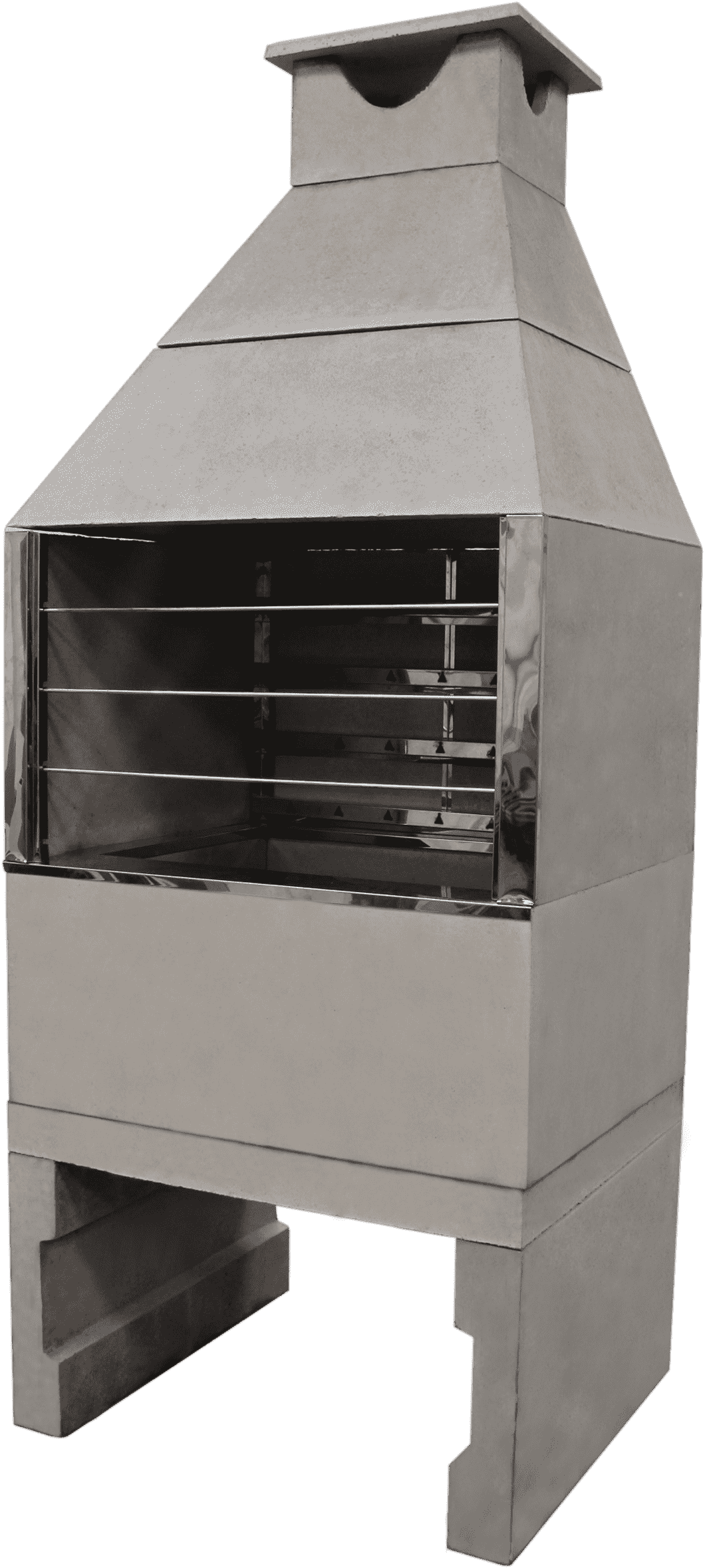 Churrasqueira Concreto Refratário Atacadão Lazer 1,05m