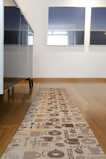 Passadeira Tropical Coffe 20 65Cm X 1M Kapazi