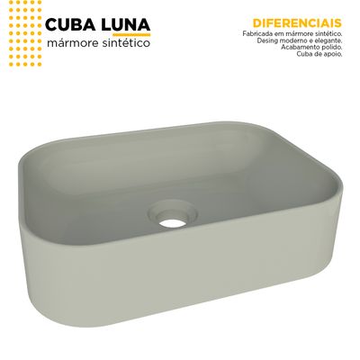 Cuba De Apoio Luna Cimento F819 Cozimax mais barato só na Telhanorte!