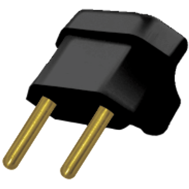 Plugue-Macho-Triangular-2Pinos-10A-Padrao-Preto-Alumbra-1773429