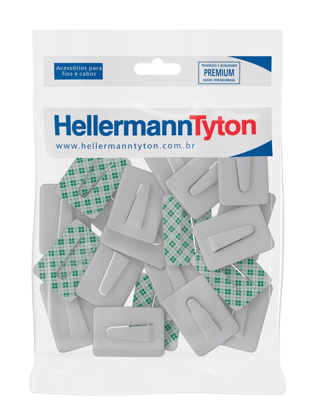 Fixador Adesivo Saf-2 10Mm 20Pçs