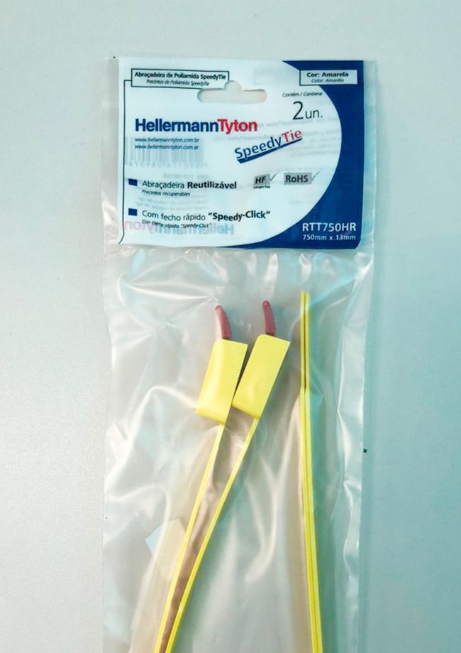 Abraçadeiras Reututilizavel  Speedy-Tie Am C/2Pçs