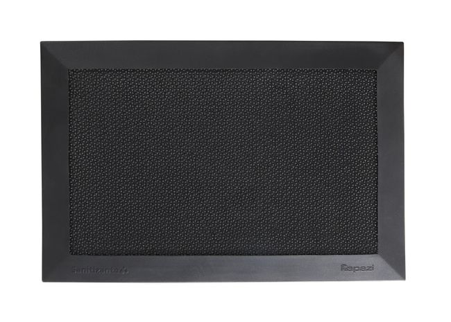 Tapete Sanitizante Max Preto 38Cm X 58Cm  Kapazi
