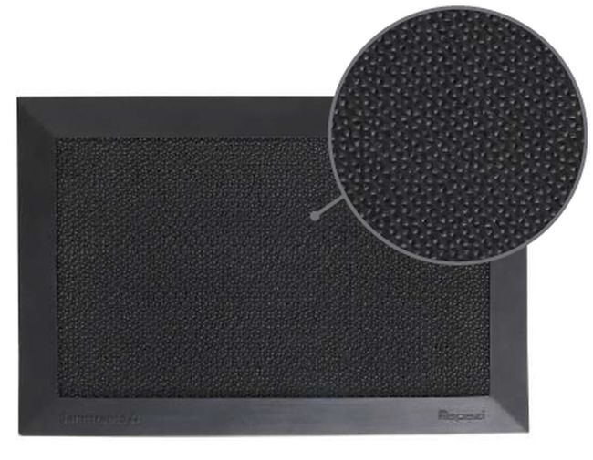 Tapete Sanitizante Max Preto 38Cm X 58Cm  Kapazi