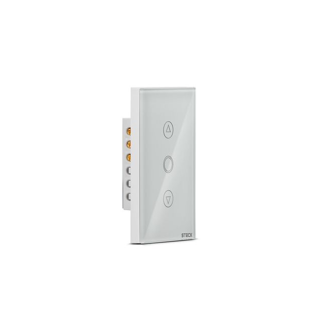 Interruptor Smarteck 4X2 Dimmer Touch Branco