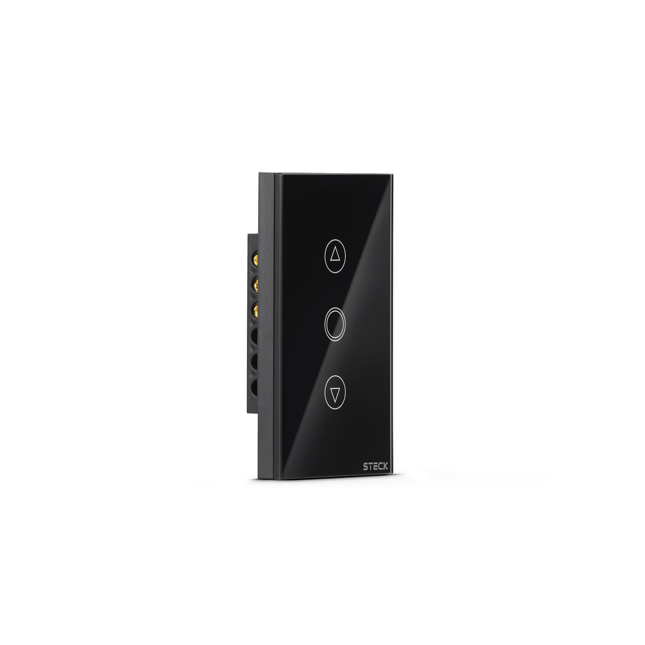 Interruptor Smarteck 4X2 Dimmer Touch Preto