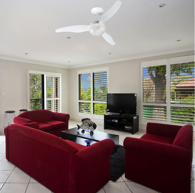 Ventilador de teto com 3 pás 127V Geo branco Aliseu